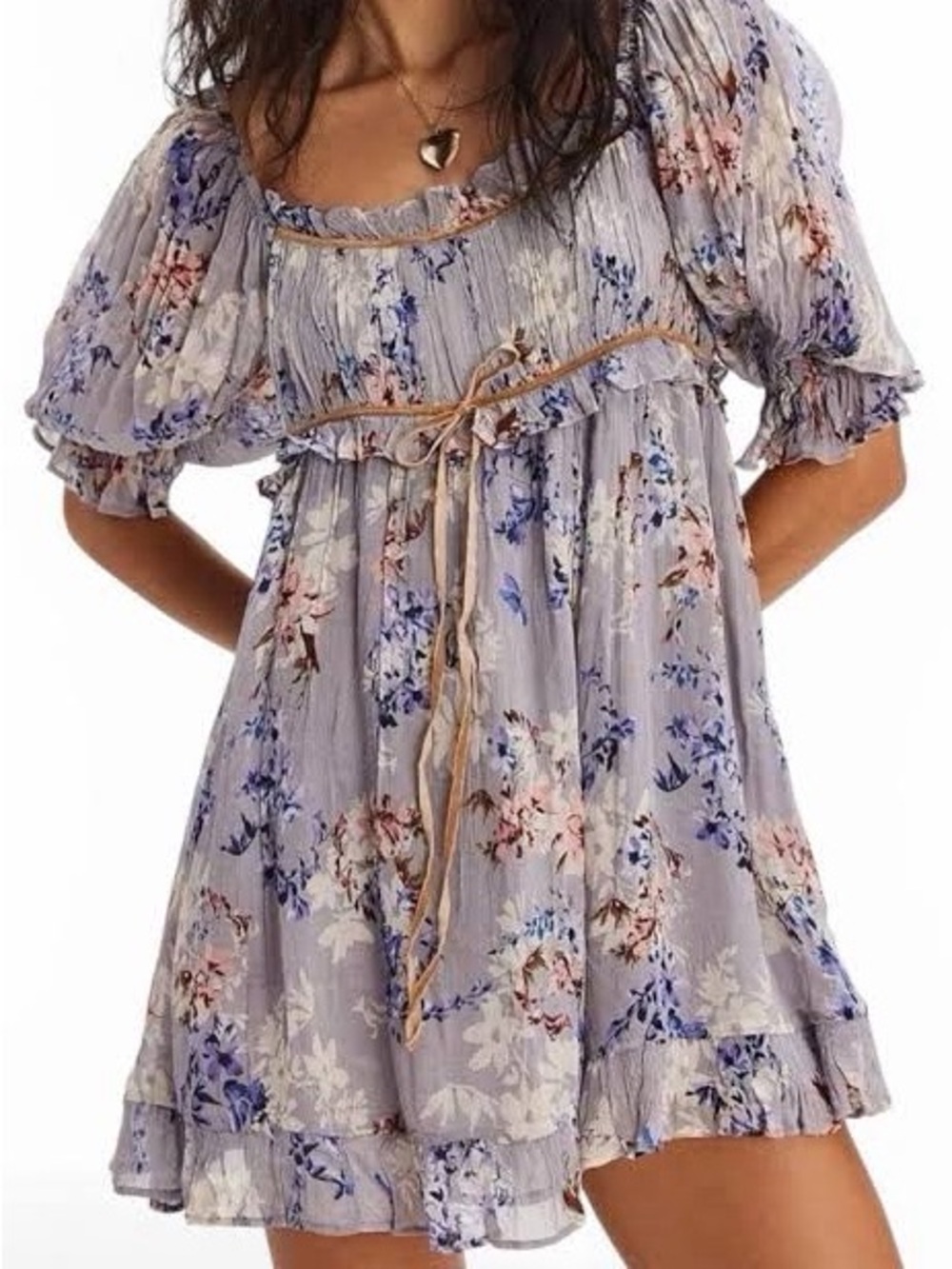 Free People Marney Mini Dress Size XS NWT